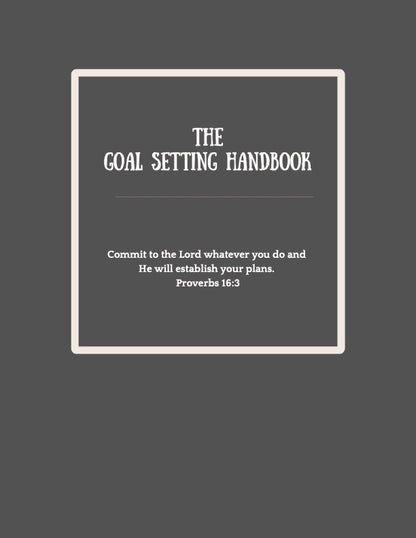 The Goal Setting Handbook - his (paperback)