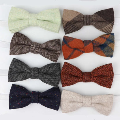 WoollyWhims Kid's Cozy Bow Tie