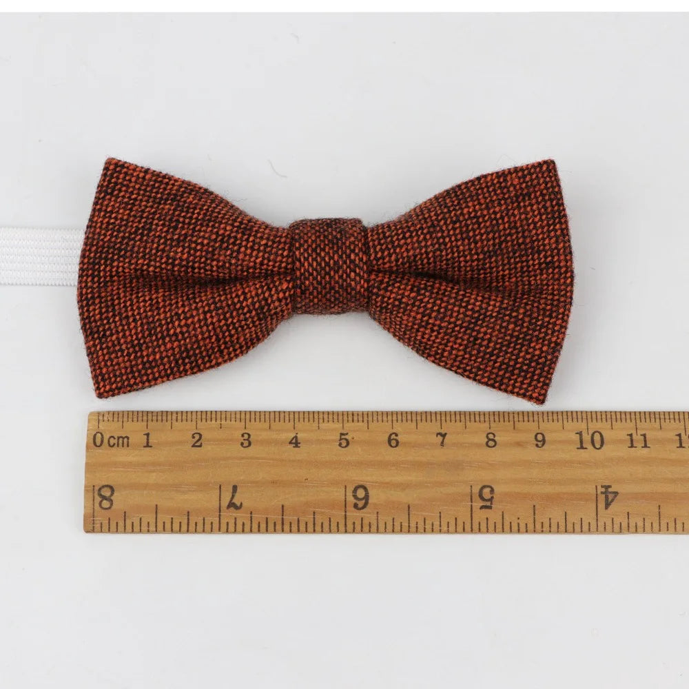 WoollyWhims Kid's Cozy Bow Tie