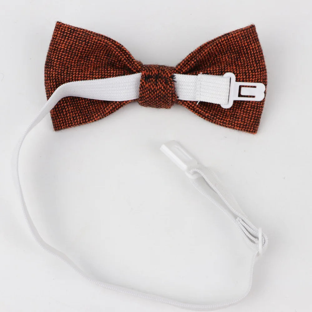 WoollyWhims Kid's Cozy Bow Tie