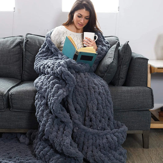 Cozy BigKnit Blanket