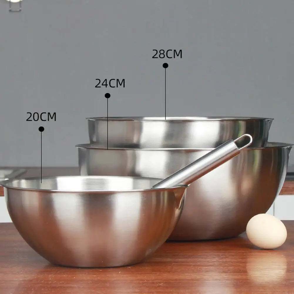 Stainless Stir Whisking Bowl