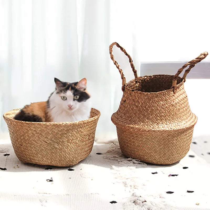 WickerWhisper Natural Haven Baskets