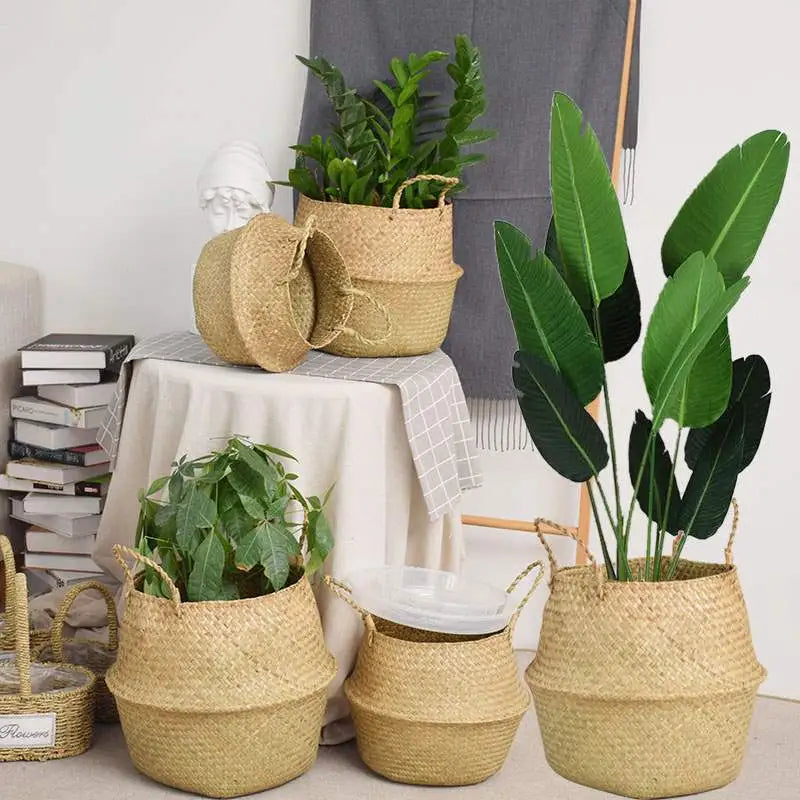 WickerWhisper Natural Haven Baskets