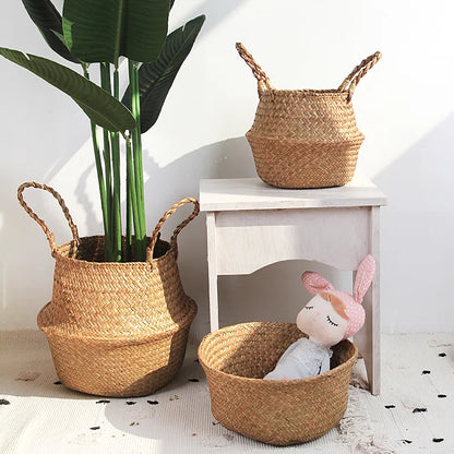 WickerWhisper Natural Haven Baskets