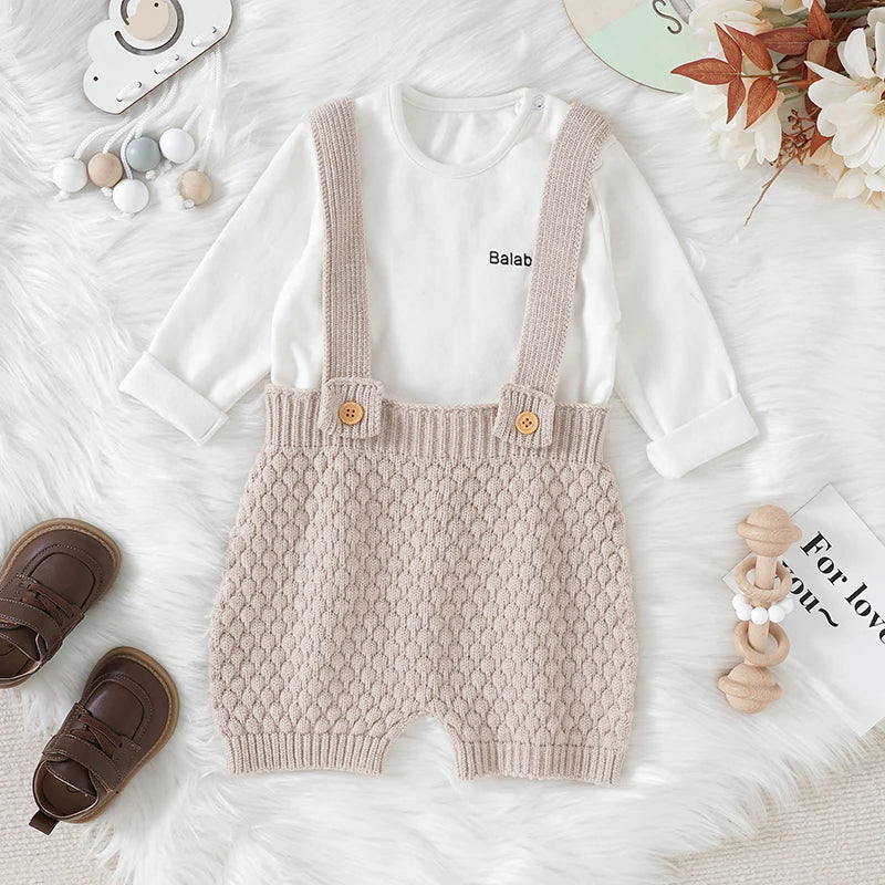 TinyJoy Sleeveless Snuggle Romper