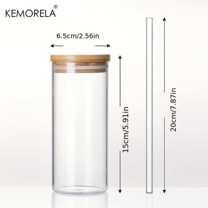 BambooBreeze Sip & Seal Glassware