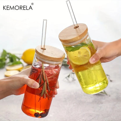 BambooBreeze Sip & Seal Glassware