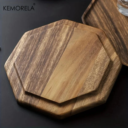 Acacia Wood Serving Tray (1pc)