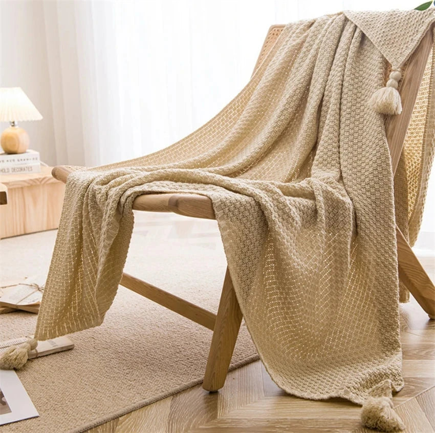 RegalTassel Throw Blanket