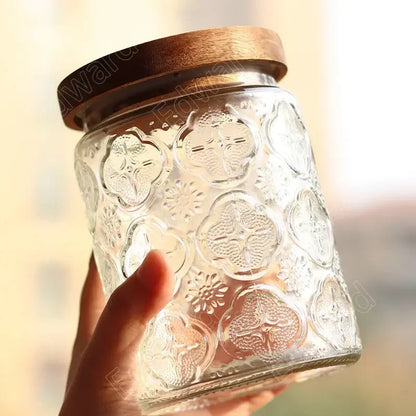 ArcticAura Nordic Glass Pantry Jar