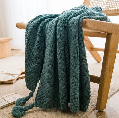 RegalTassel Throw Blanket